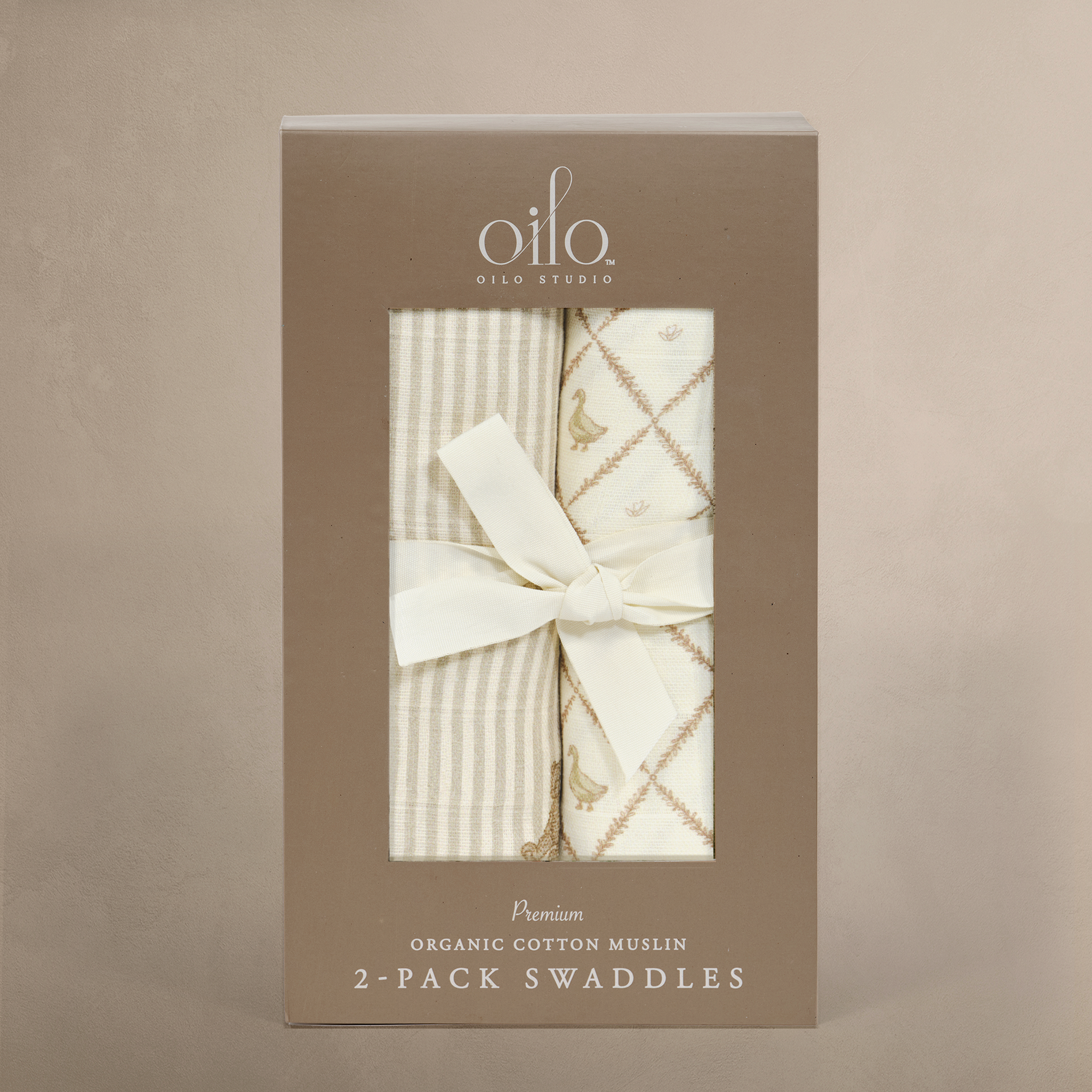 Bear & Duck - Muslin Swaddle Blanket Set