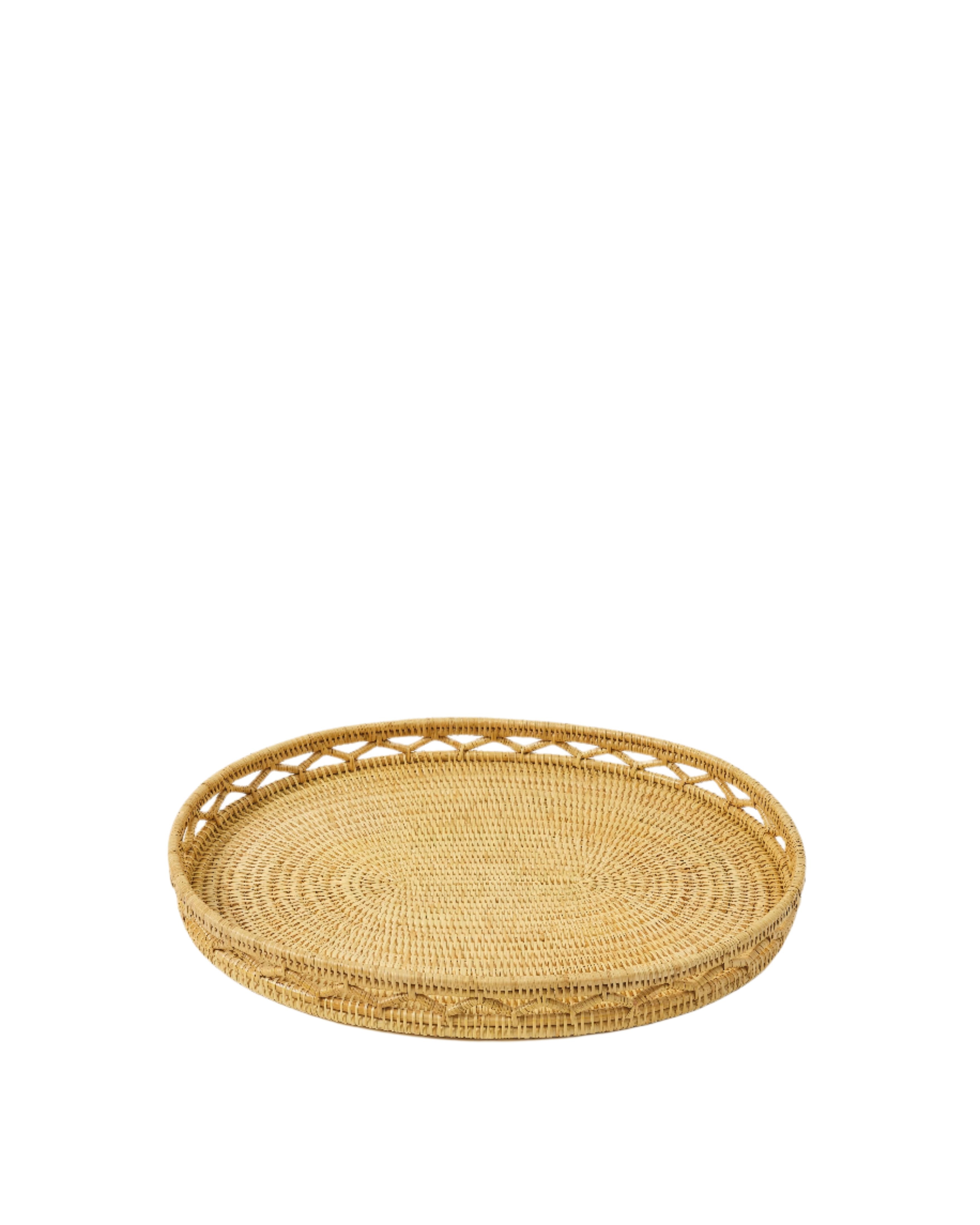 Woven Sabbia Oval Tray, Medium