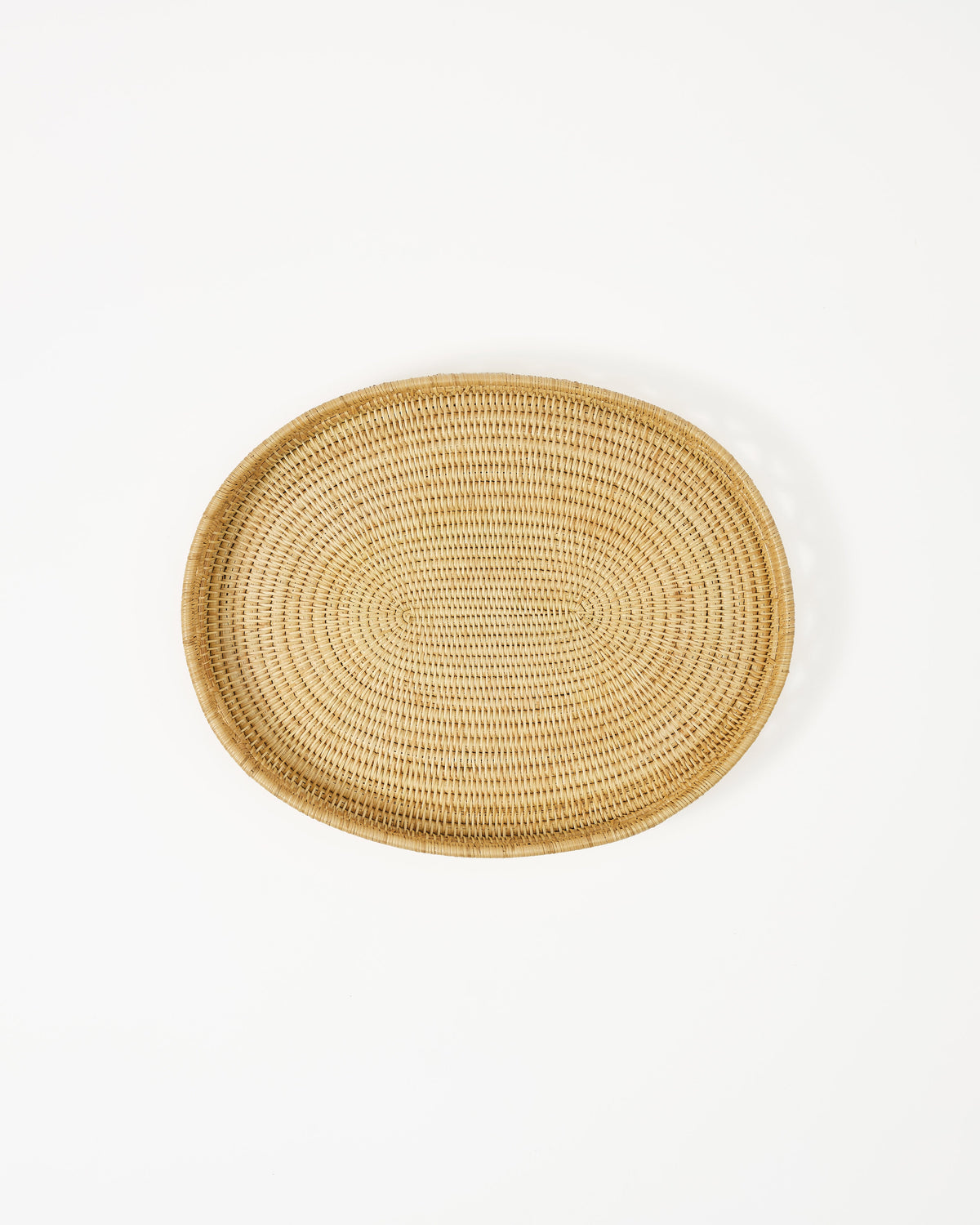 Woven Sabbia Oval Tray, Medium