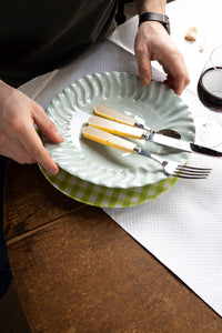 Gustave Place Setting in Pearl, Set of 5