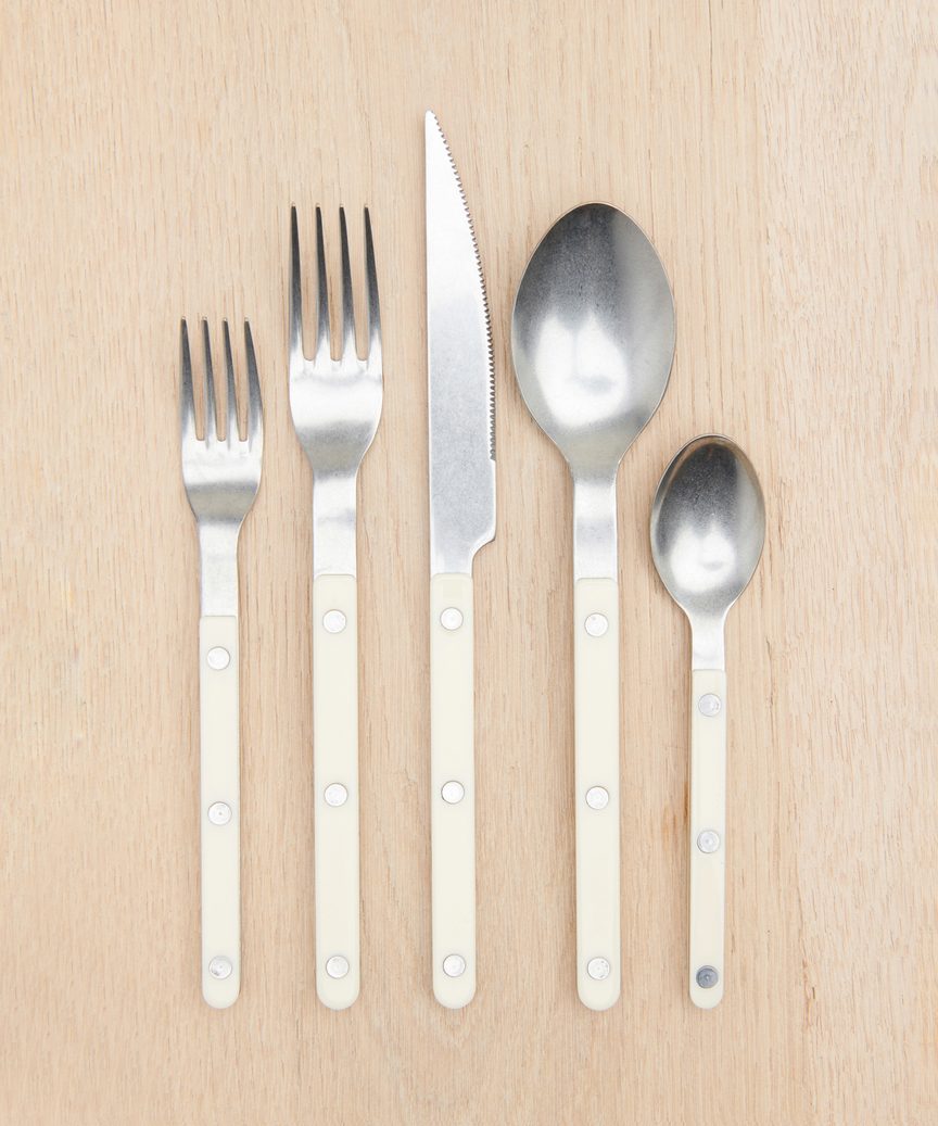 Bistro Vintage Finish Cutlery Set (ivory)