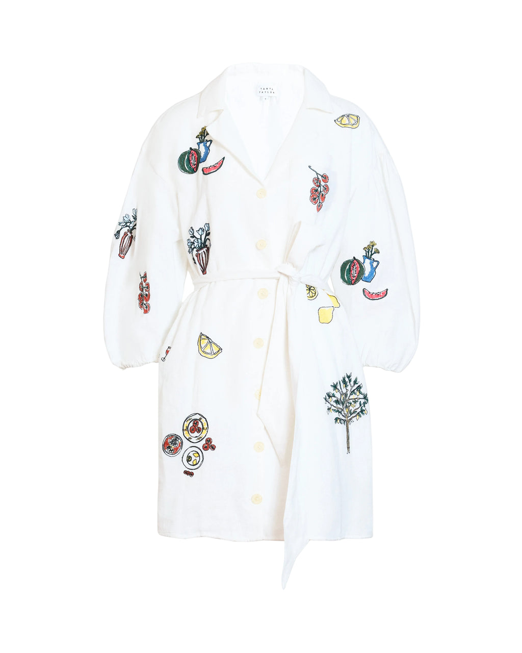 Sadie Dress in Optic White