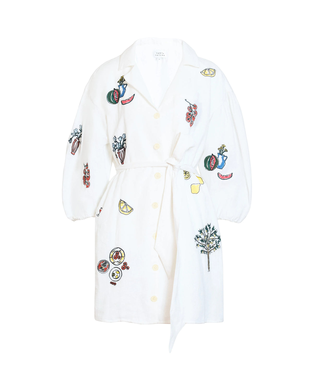 Sadie Dress in Optic White