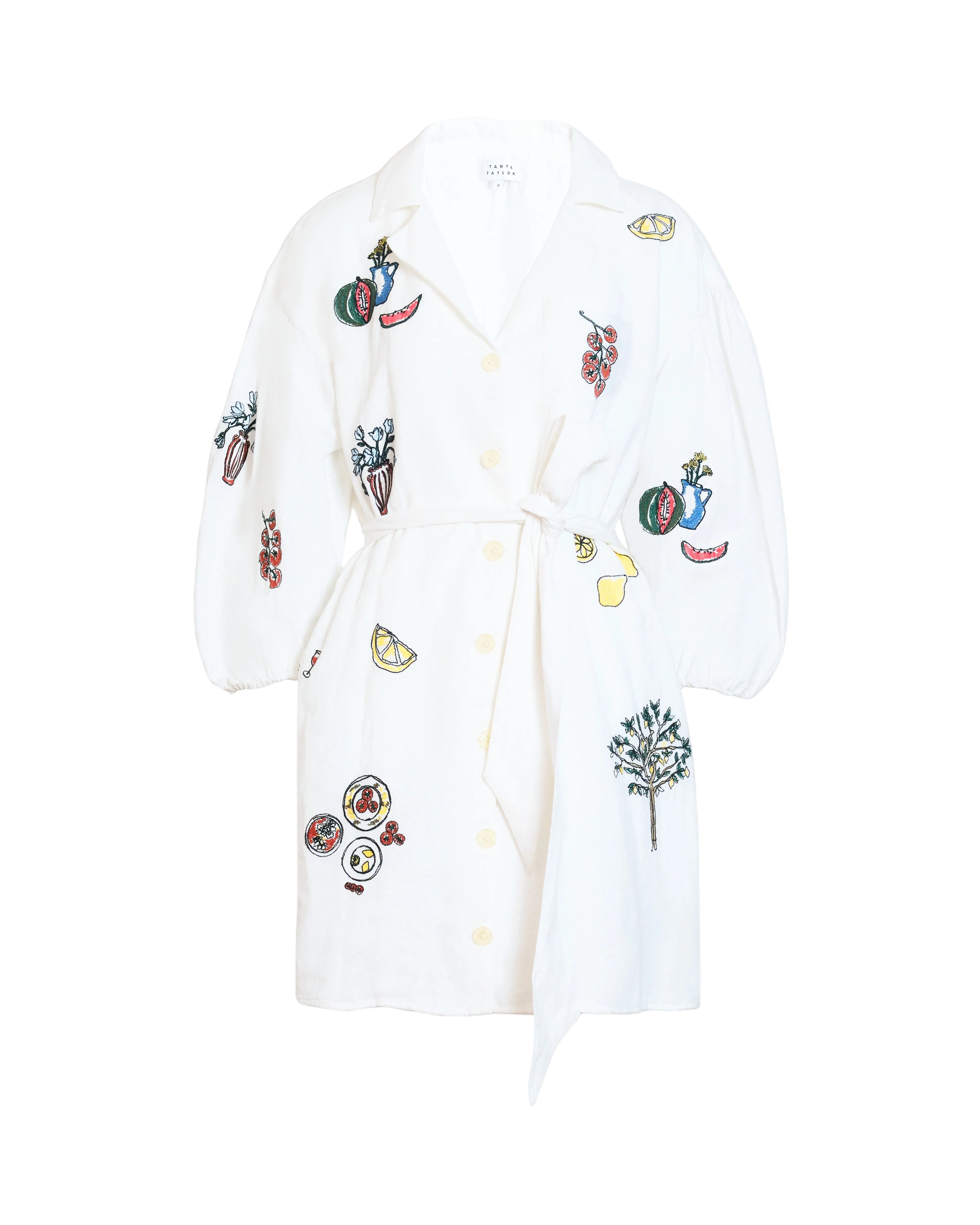 Sadie Dress in Optic White