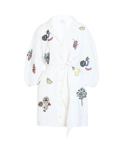 Sadie Dress in Optic White