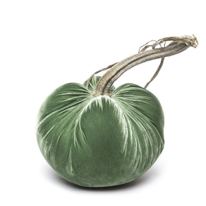 Sage Silk Velvet Pumpkin