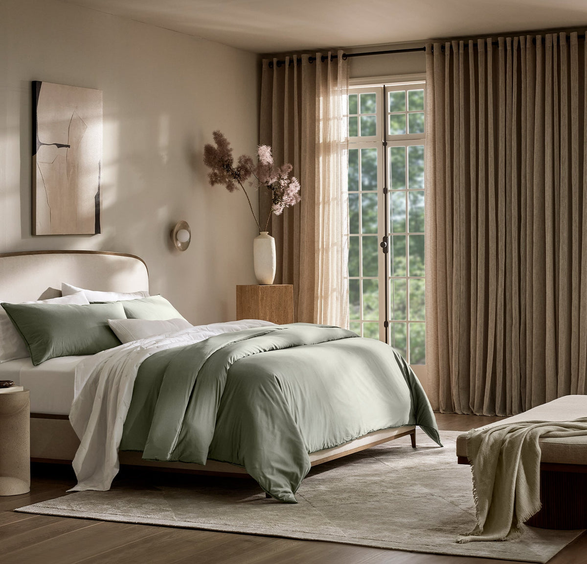 Signature Comforter Set in Sageleaf