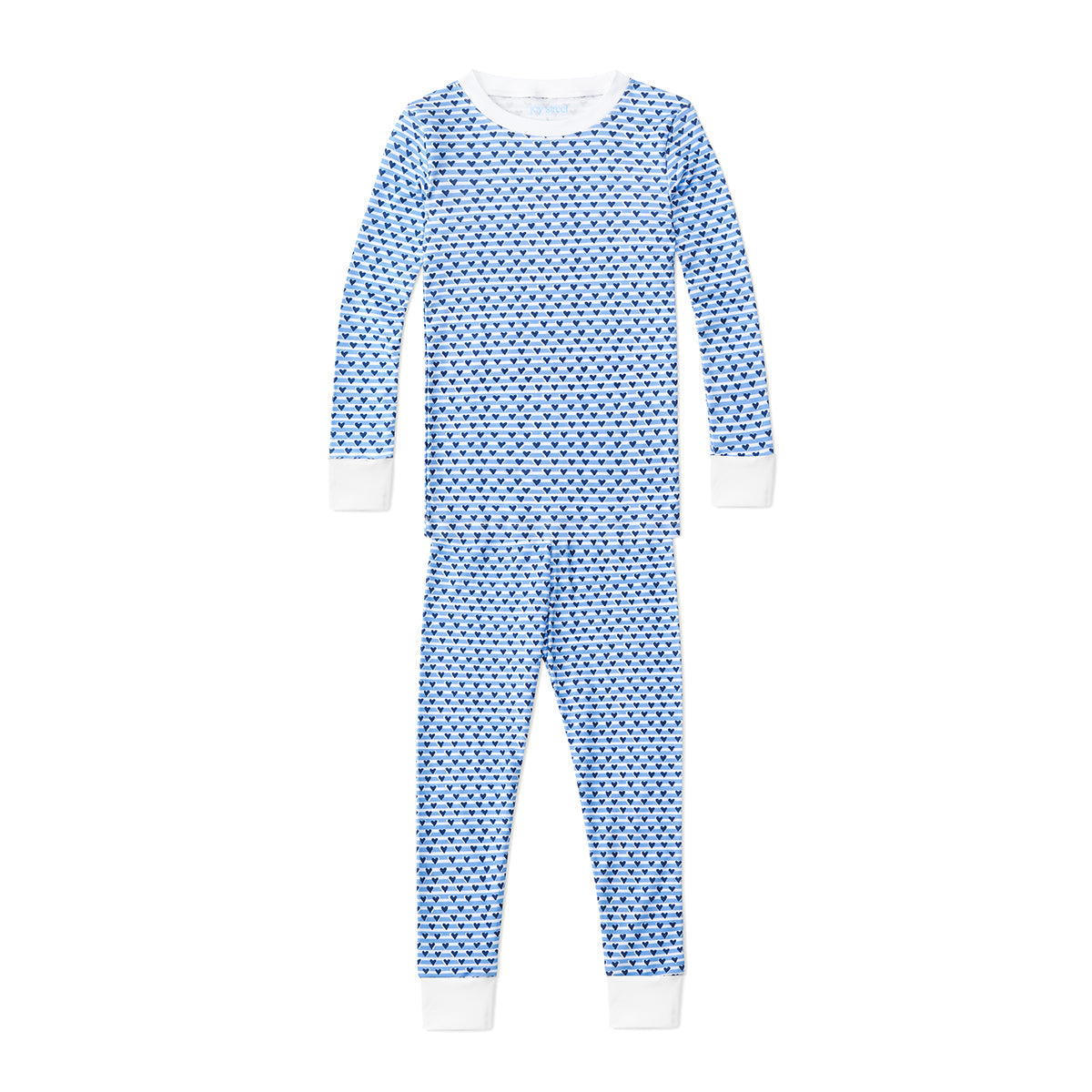 Joy Street Kids Blue Heart Pajamas