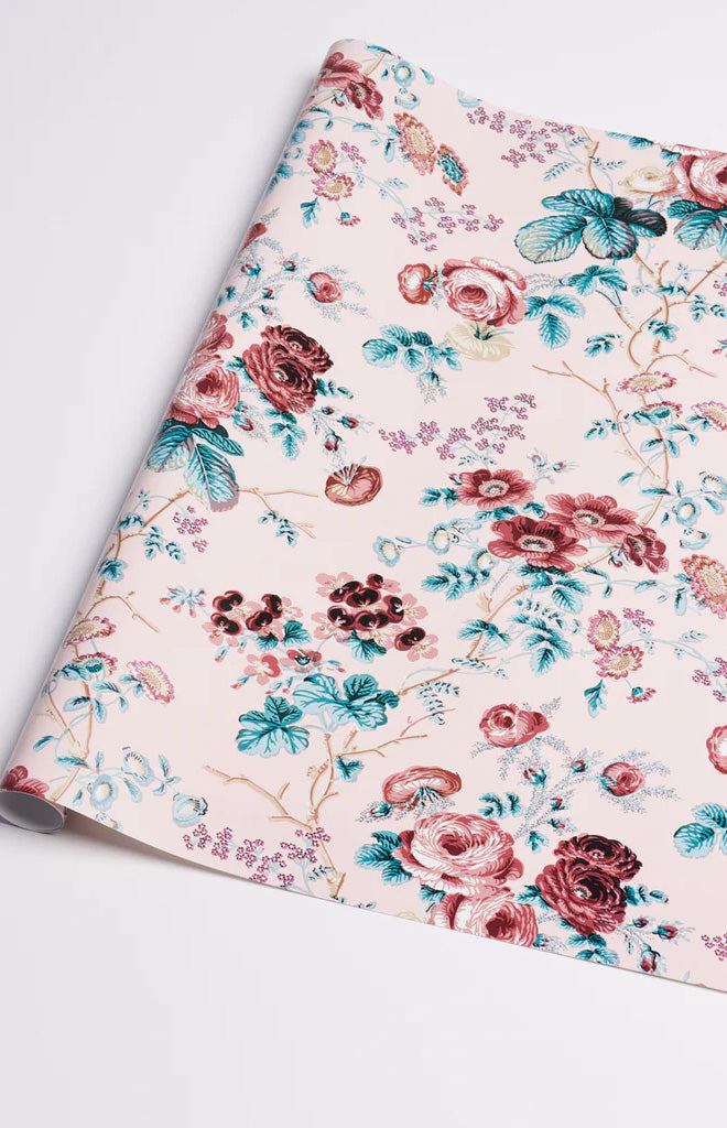 Salisbury Wrapping Paper In Rose