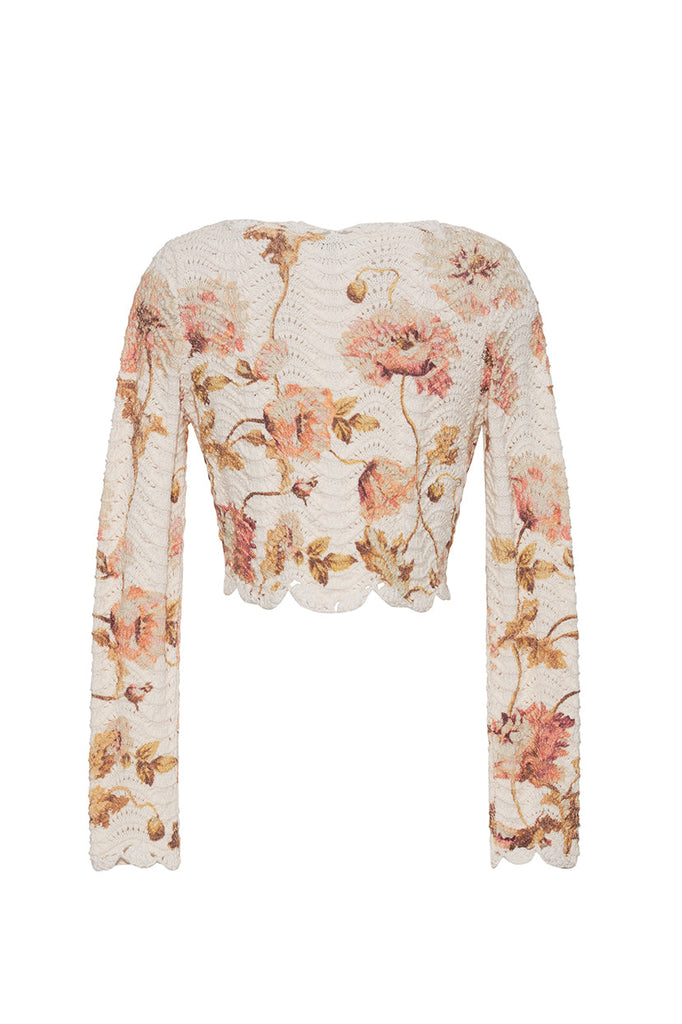 Sally Shrug in Lockwood Flora Egret