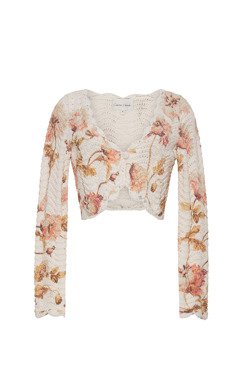 Sally Shrug in Lockwood Flora Egret