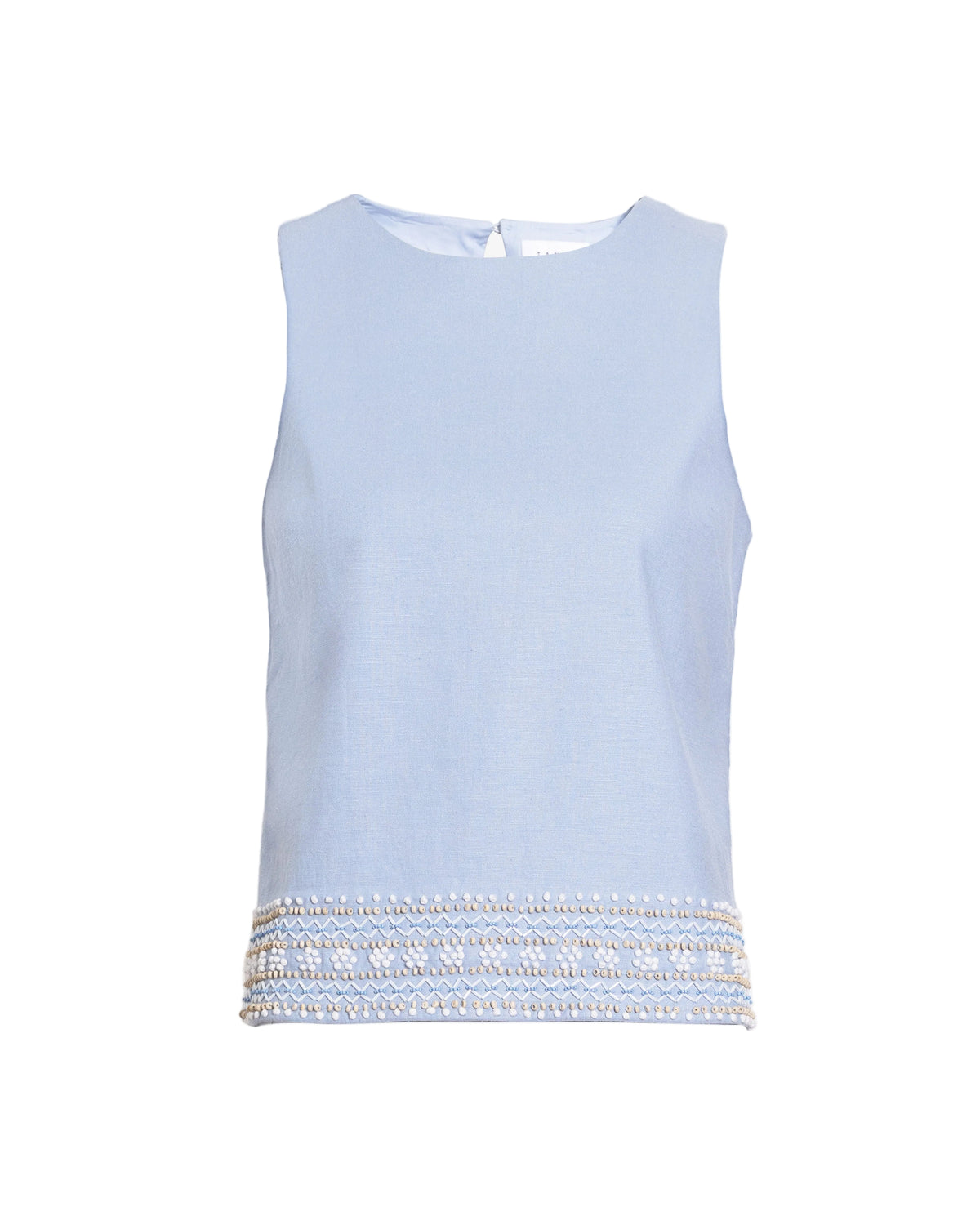 Sally Top in Powder Blue