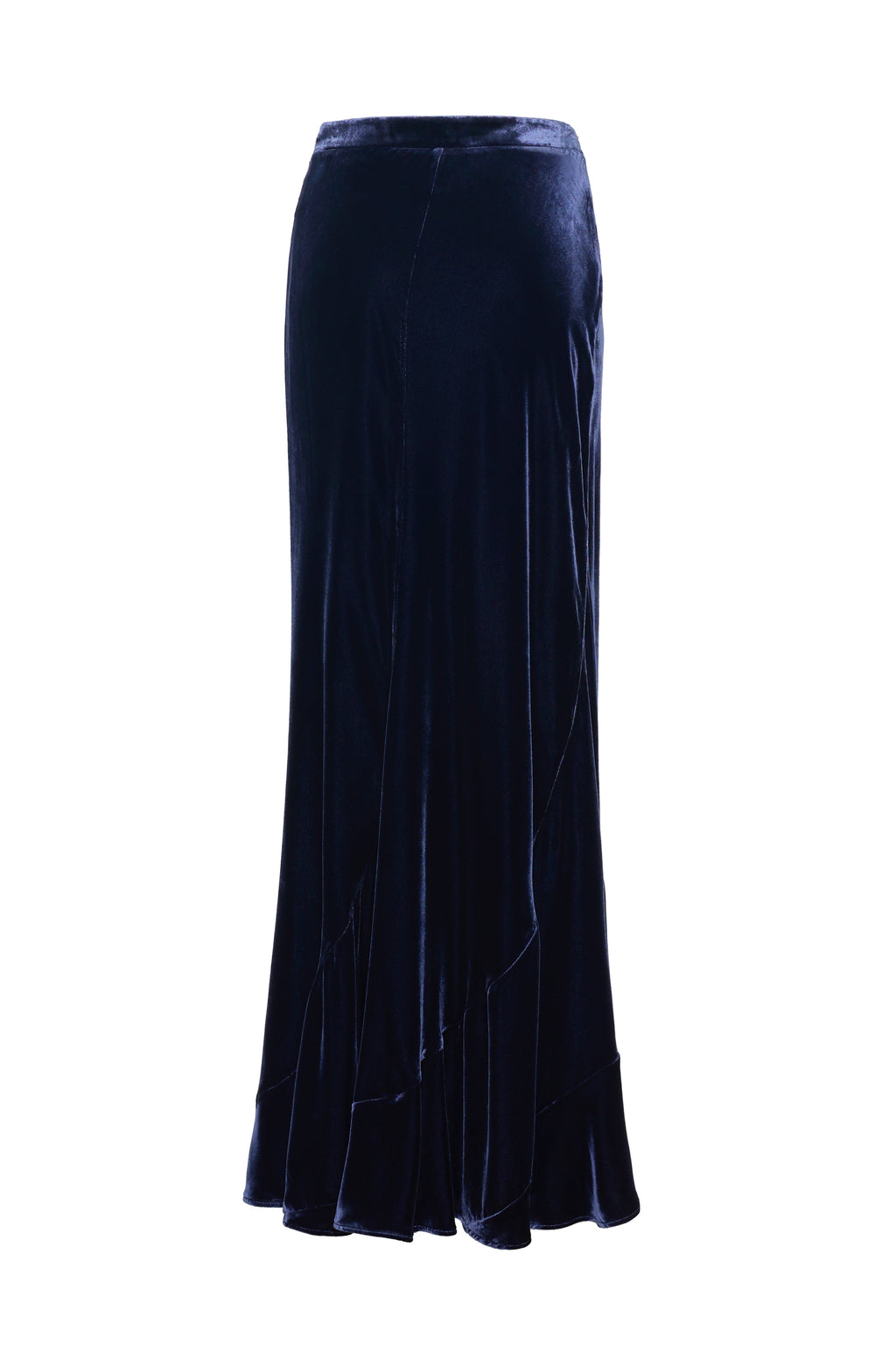 Samara Maxi Skirt in Inky Navy