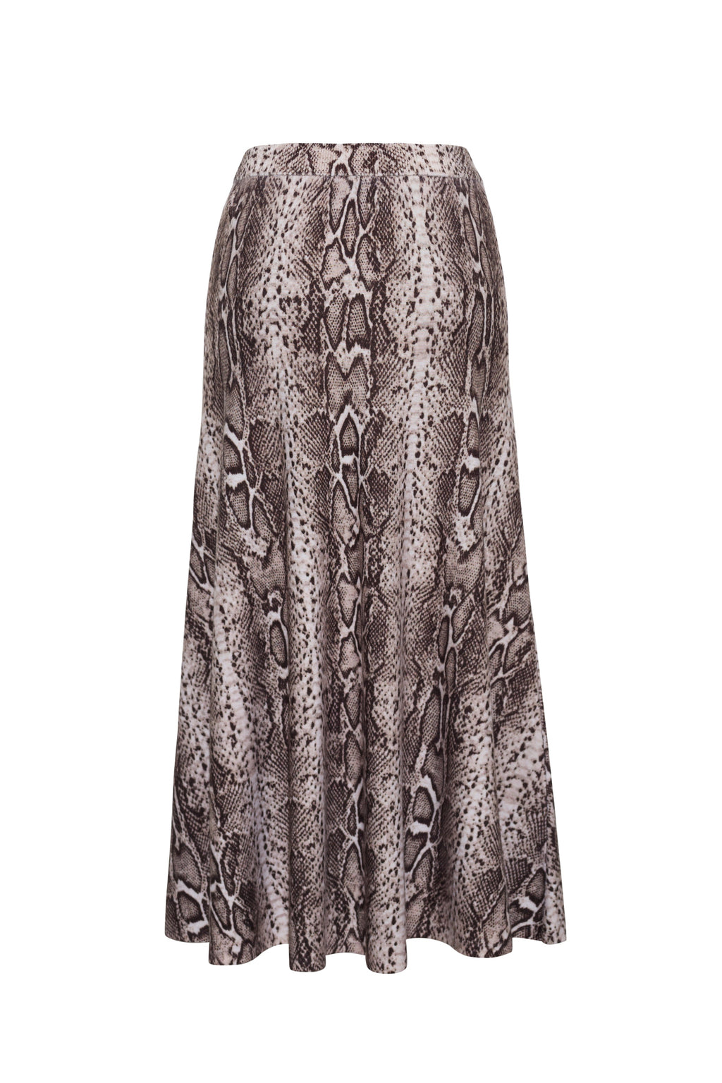 Sandra Skirt in Oatmeal Snake