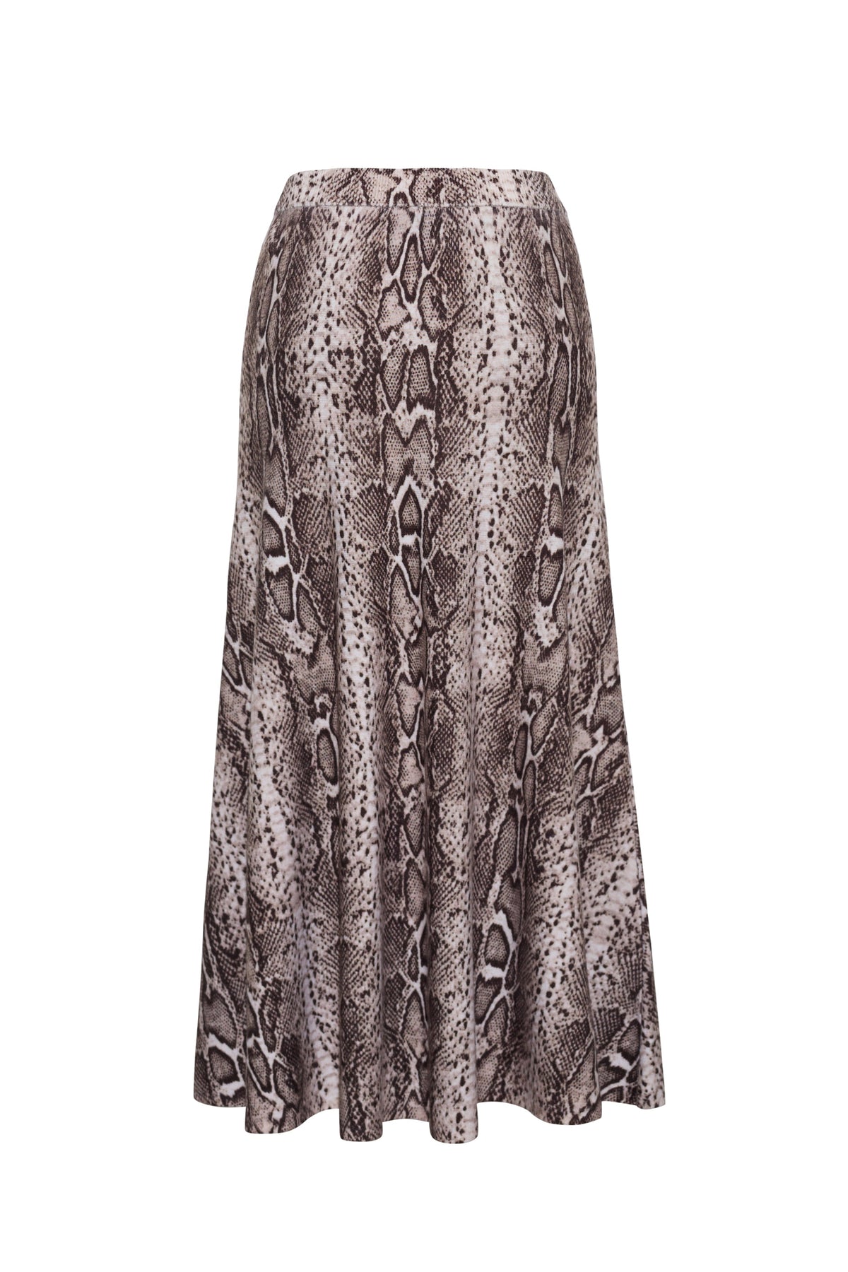 Sandra Skirt in Oatmeal Snake
