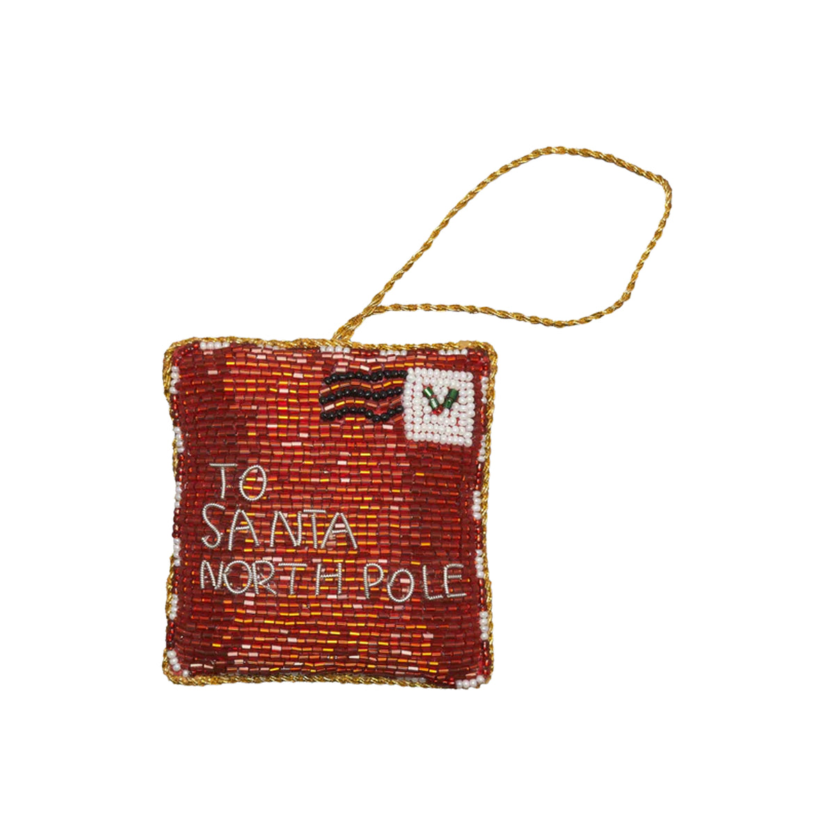 Santa Letter Ornament