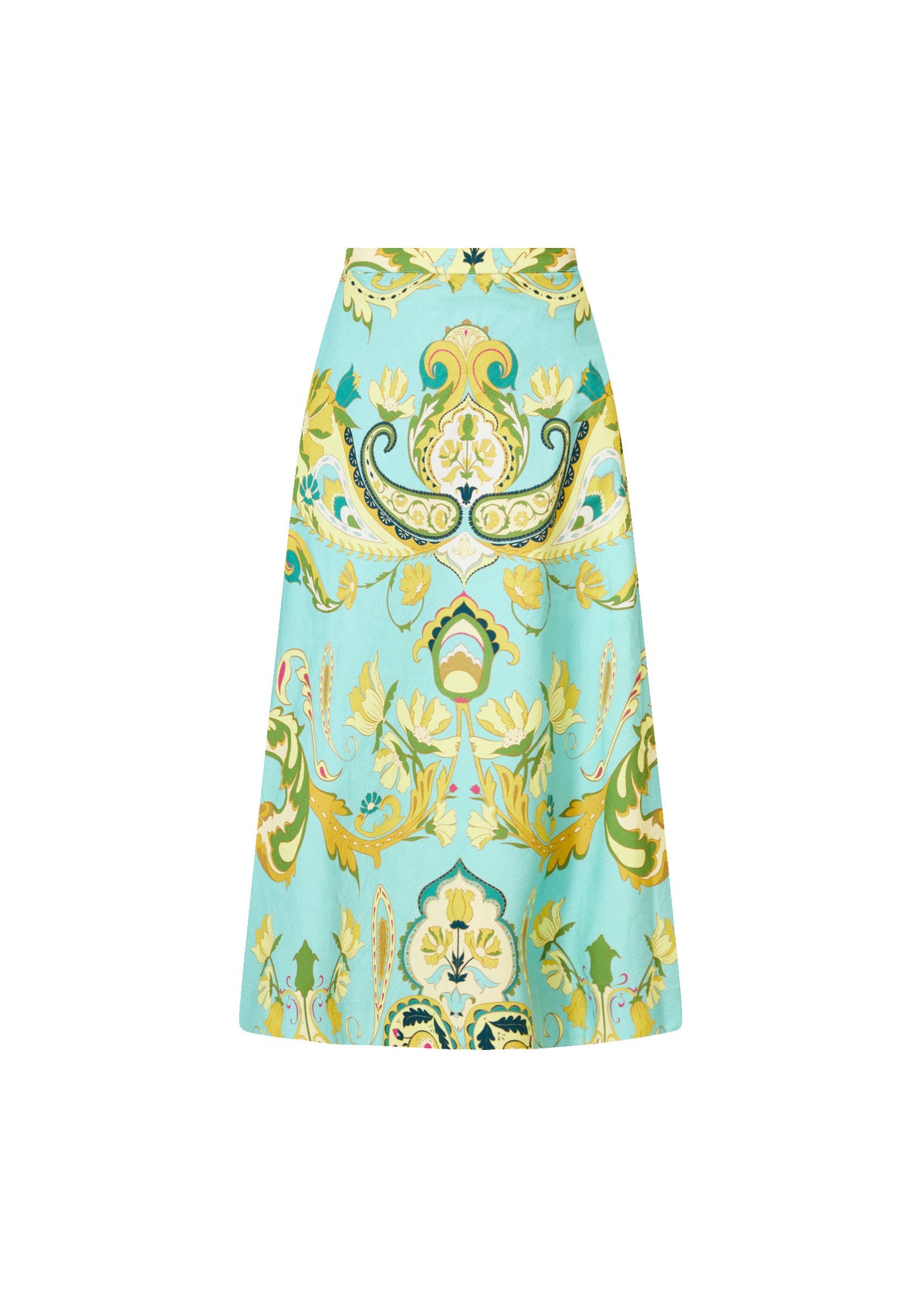 Santiago Convertible Midi Skirt in Paisley Zebra