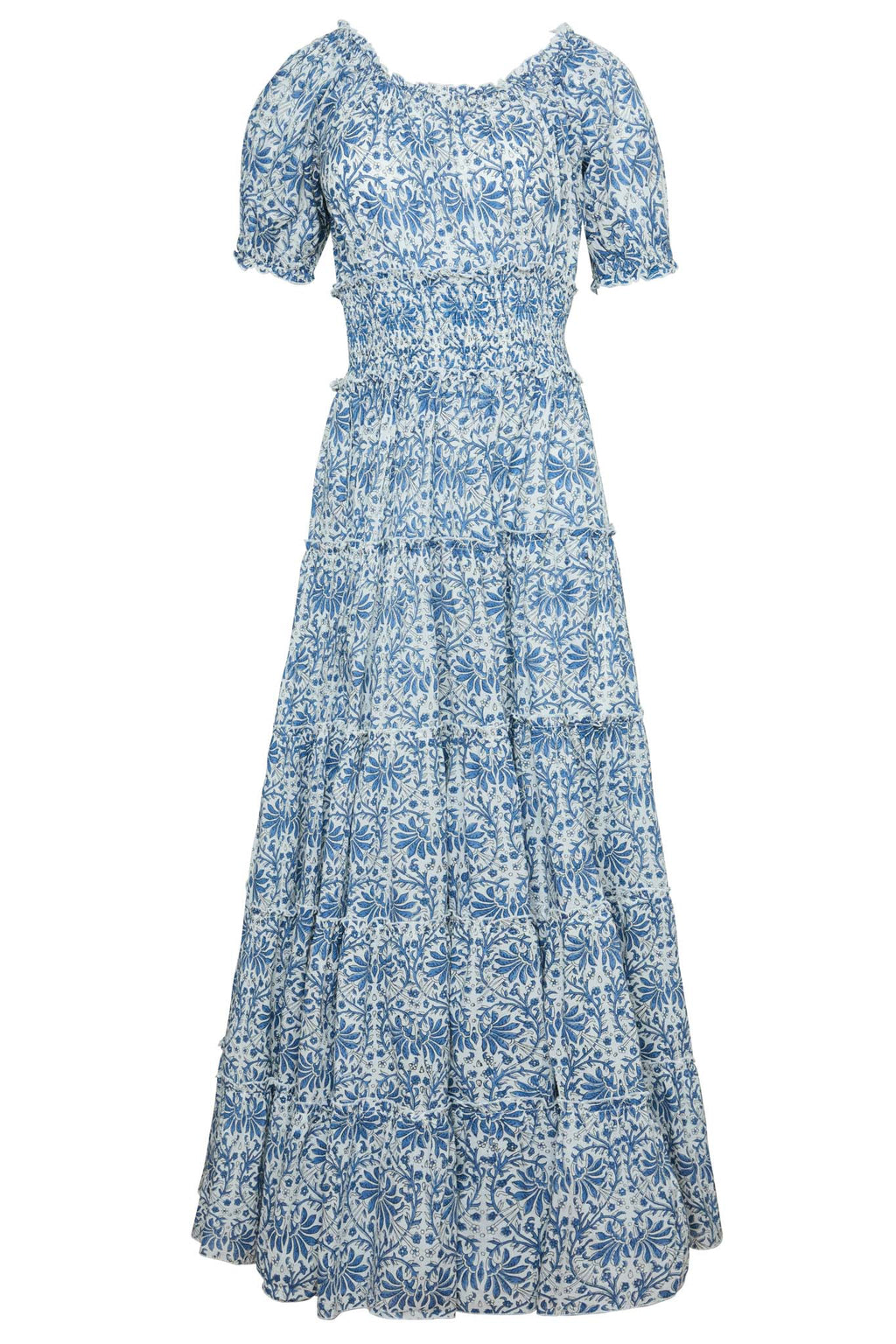 blue santorini dress Aegean Blue Short Dress