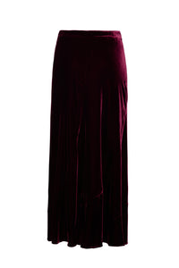 Sanvi Midi Skirt in Sultan Red