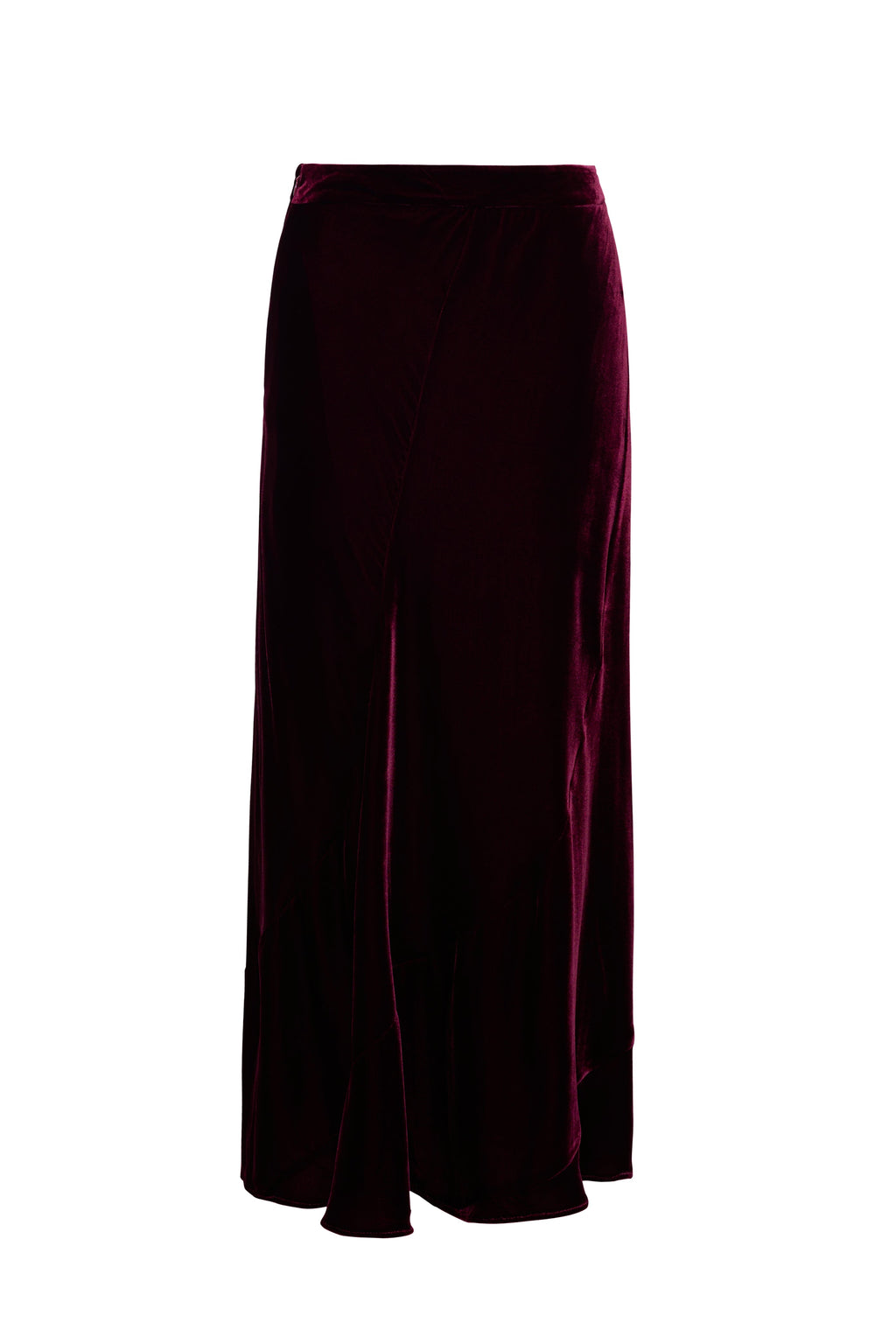 Sanvi Midi Skirt in Sultan Red