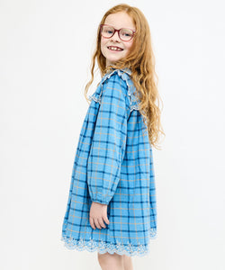 Sara Dress in Autumn Plaid