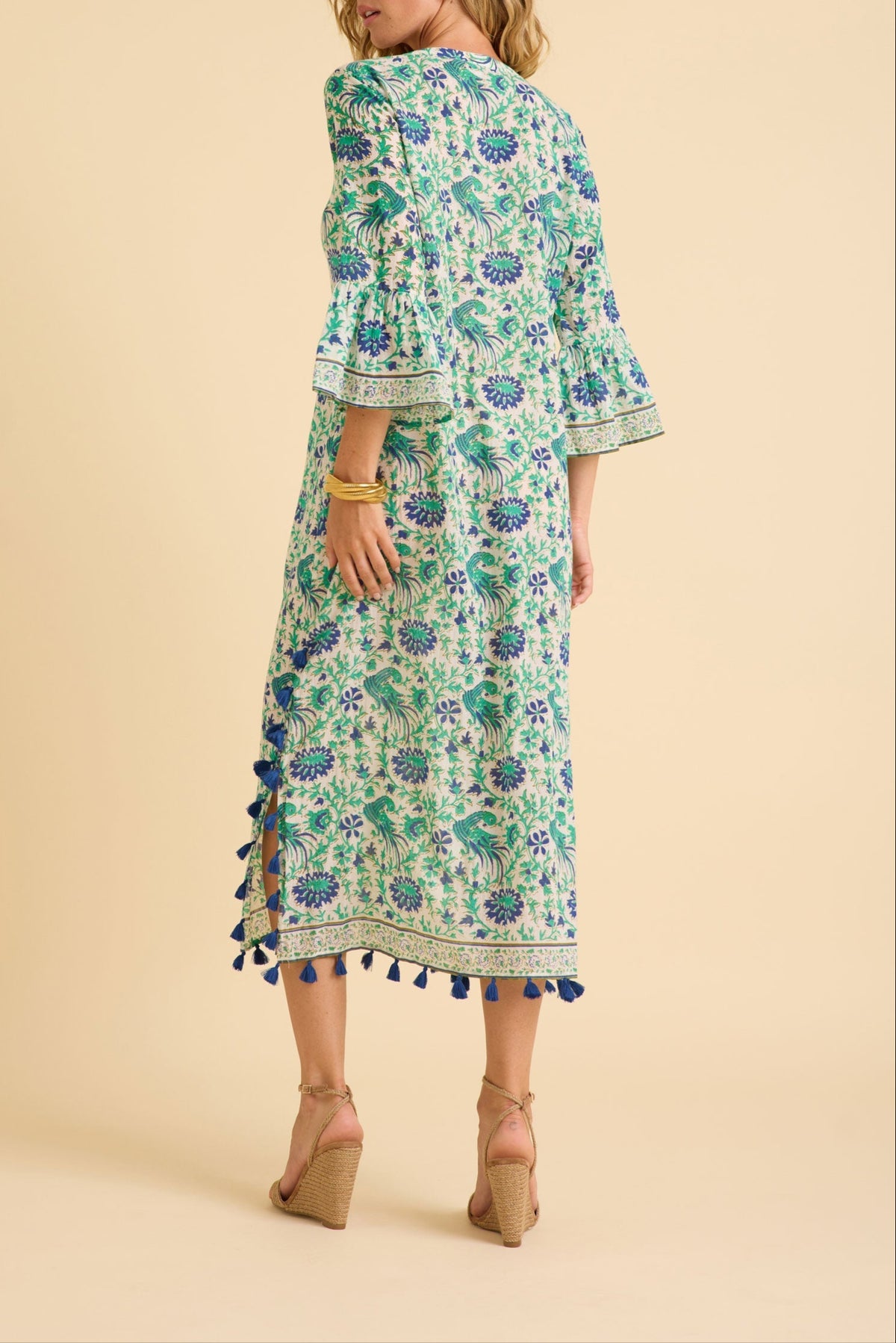 Sarina Kaftan in Geo Print