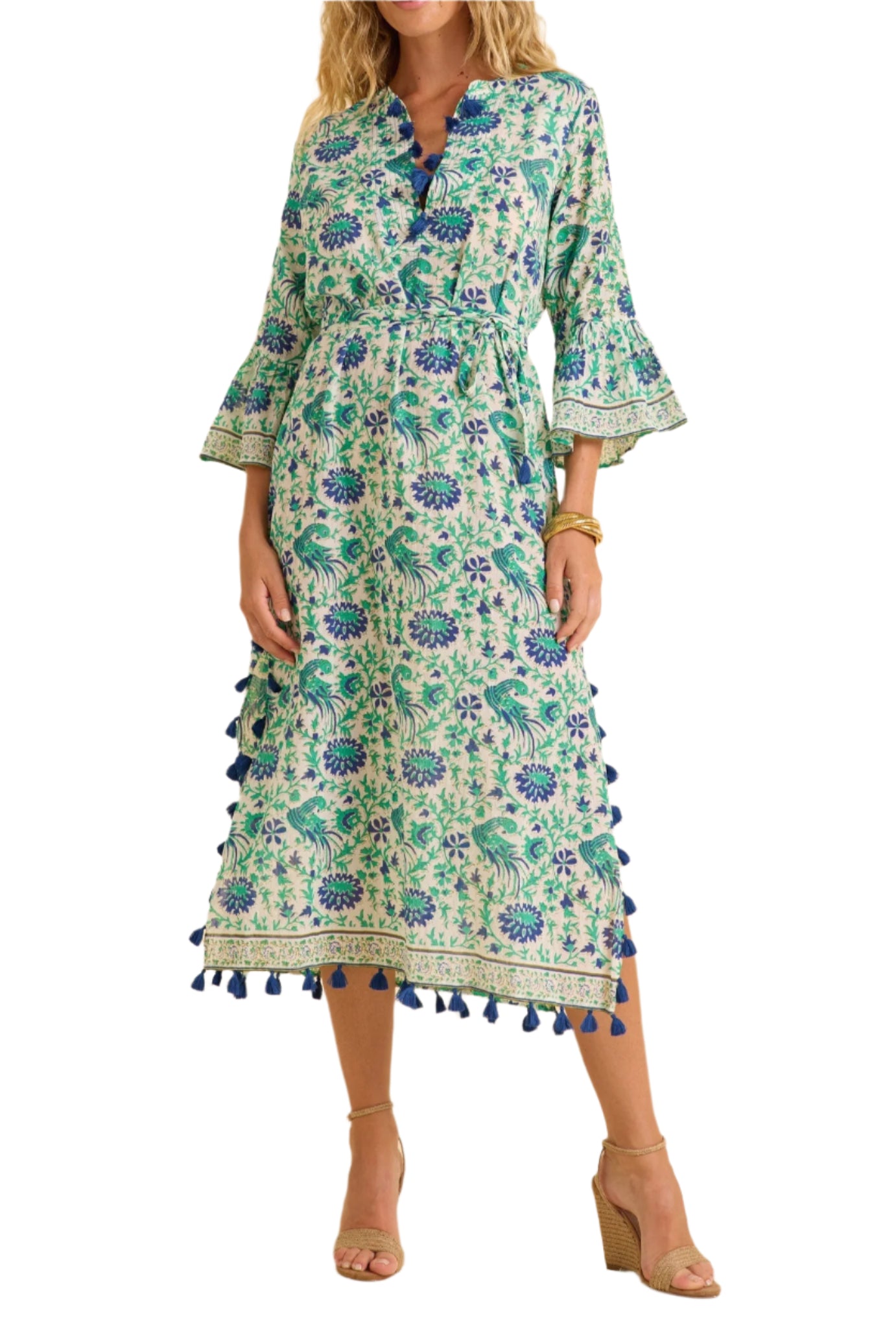 Sarina Kaftan in Geo Print
