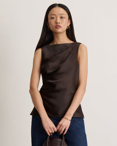 Sasha Top in Dark Fig