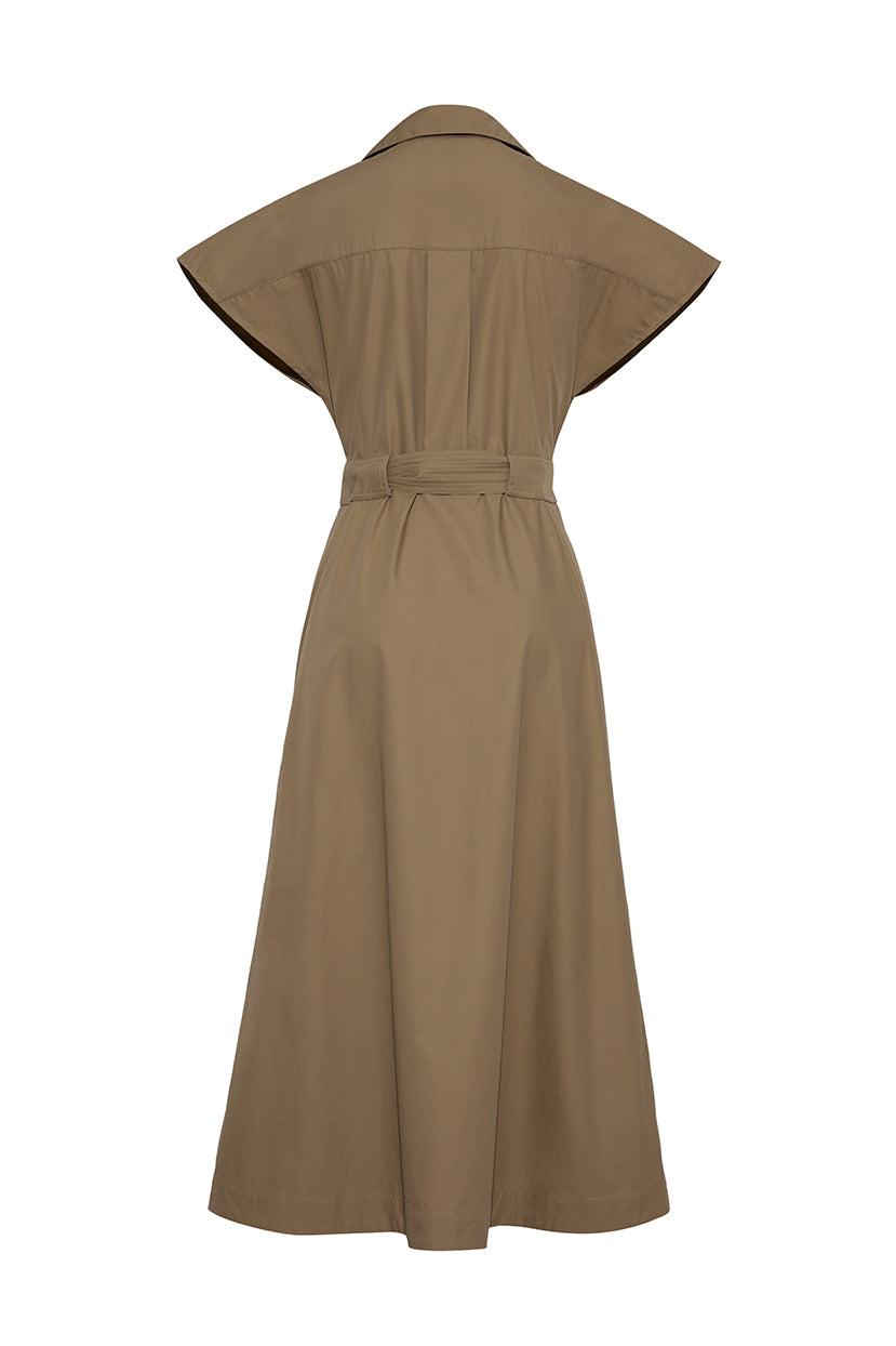 Sawyer Dress in Khaki