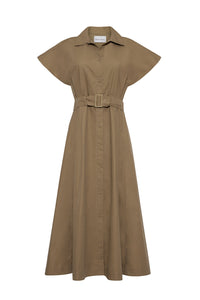 Sawyer Dress in Khaki
