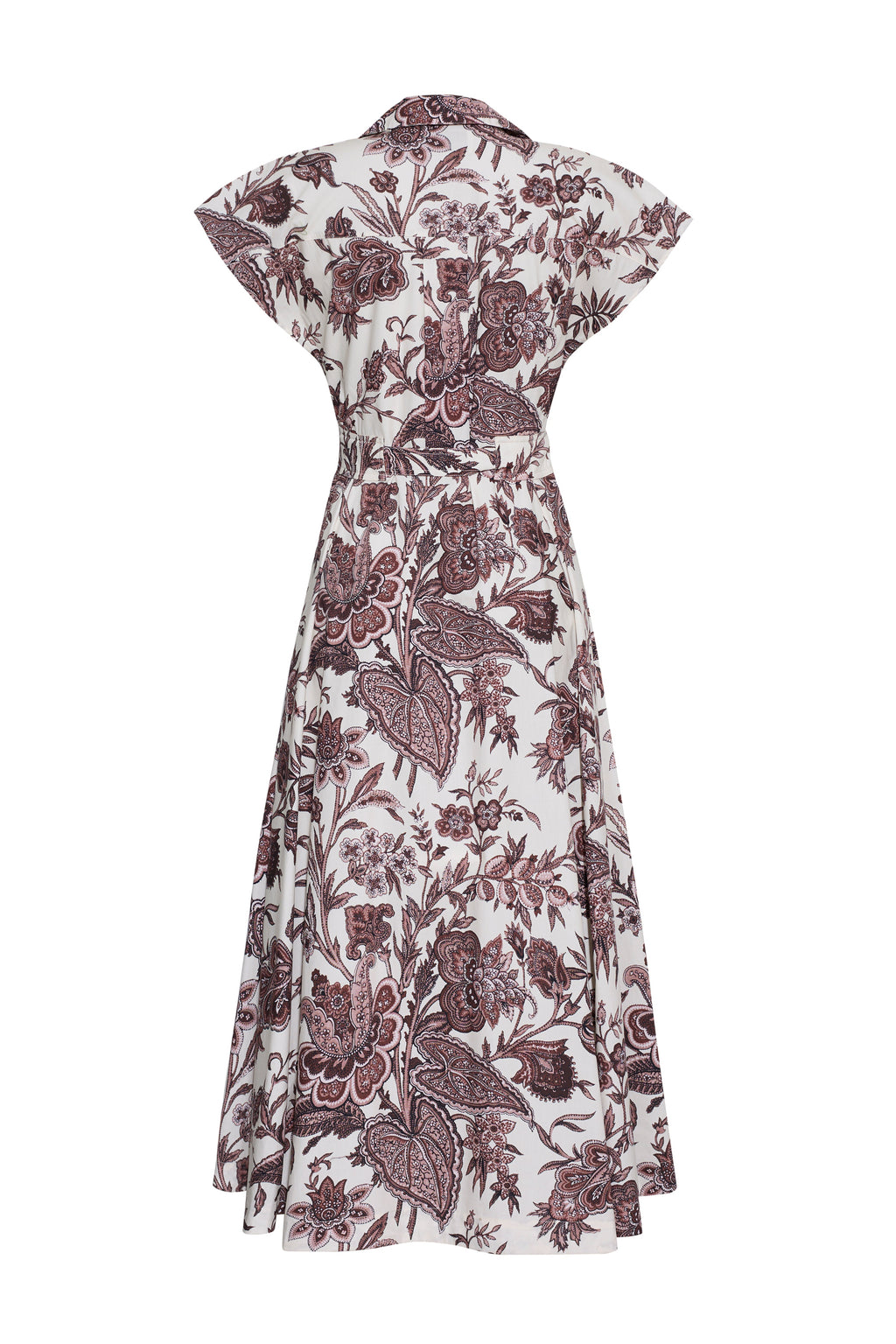 Sawyer Dress in Linden Bloom Ivory