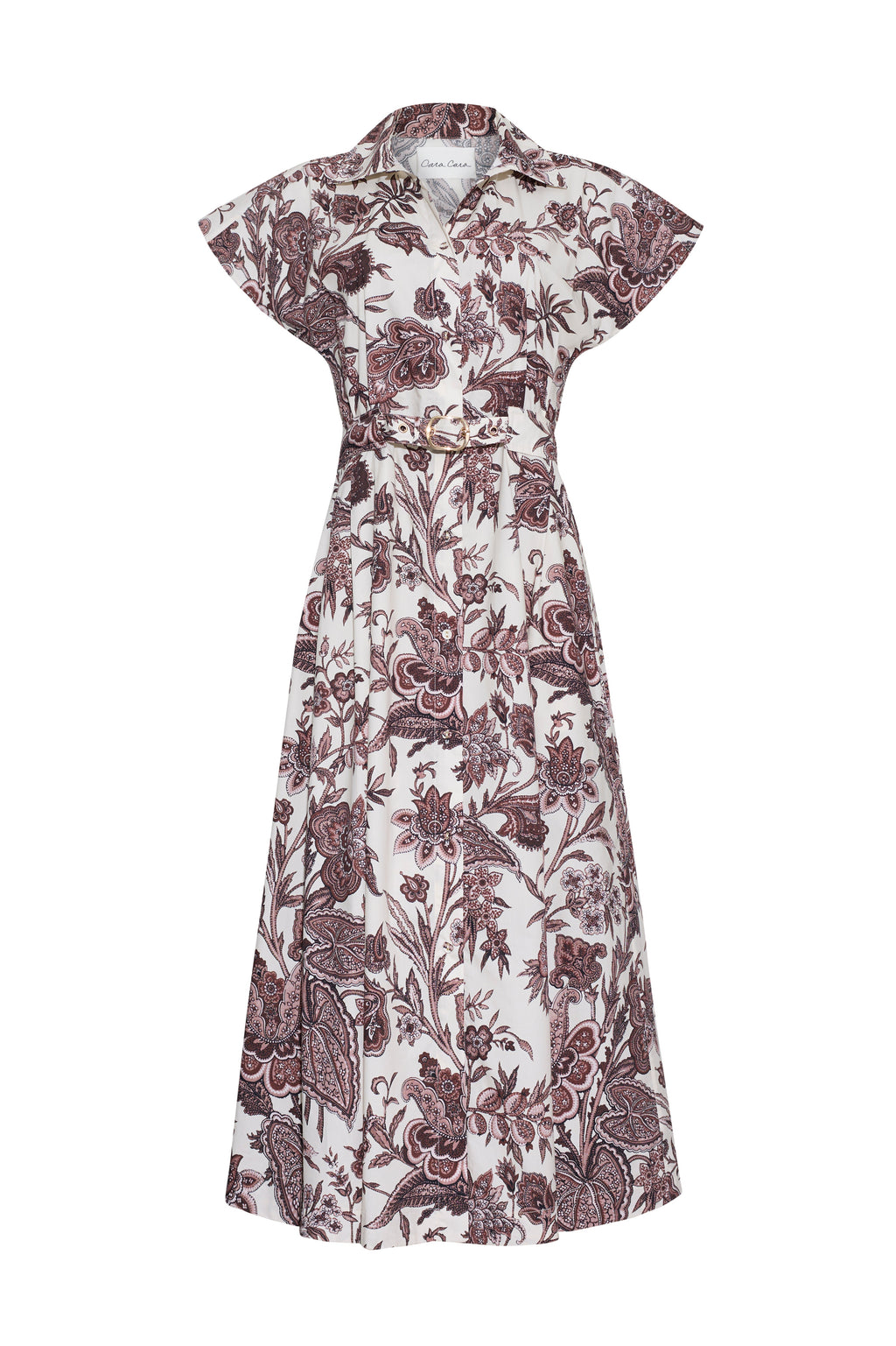 Sawyer Dress in Linden Bloom Ivory