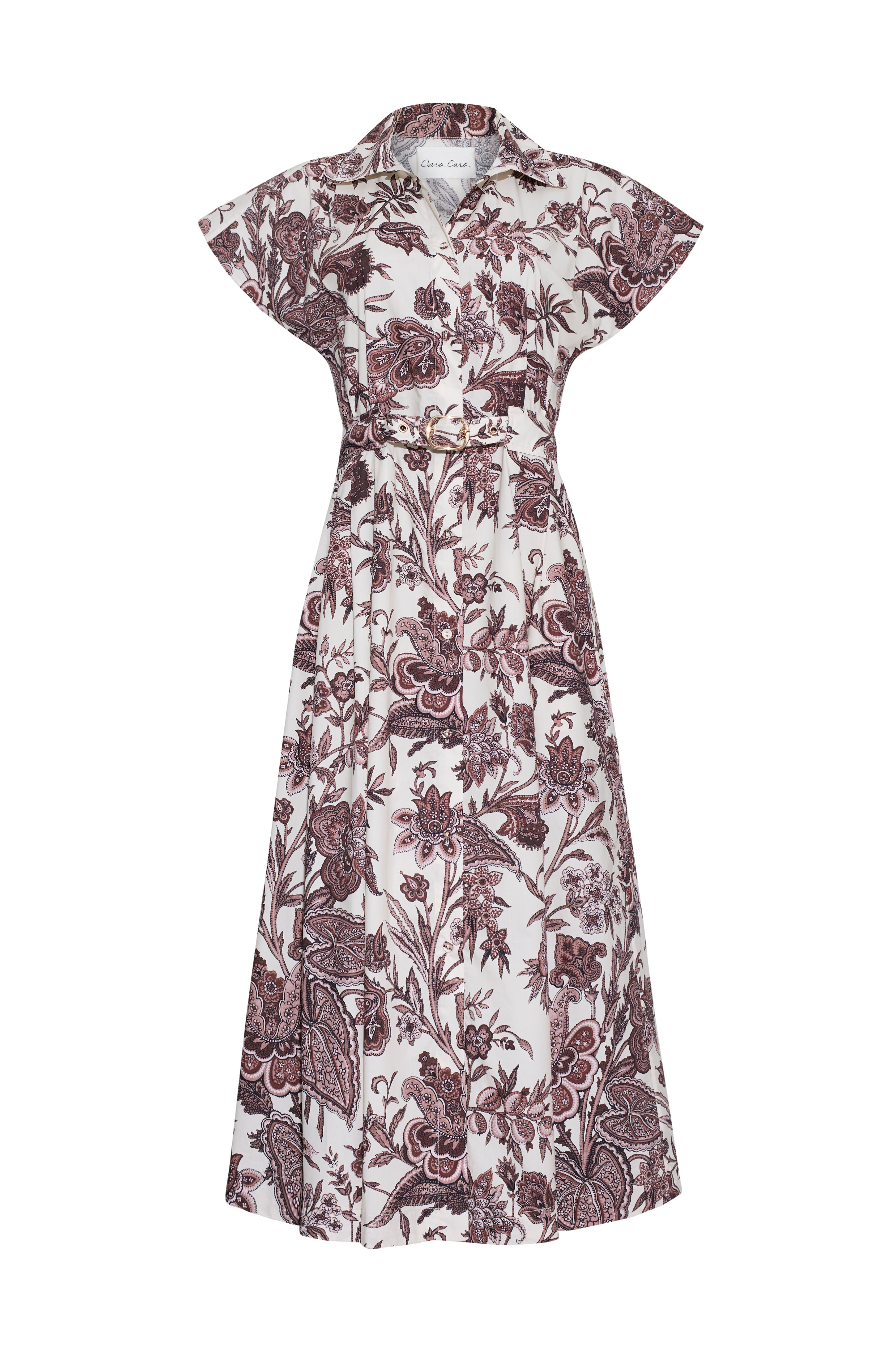 Sawyer Dress in Linden Bloom Ivory