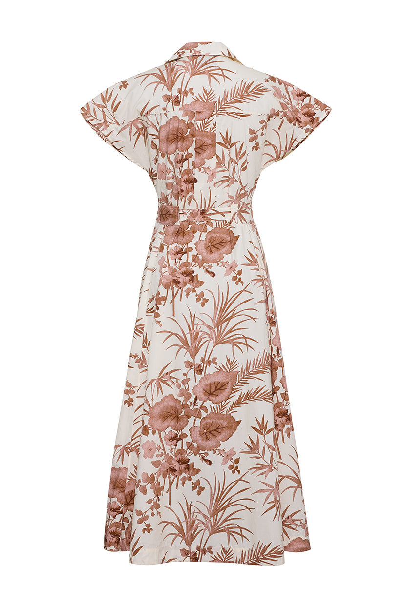 Sawyer Dress in Paradise Camel