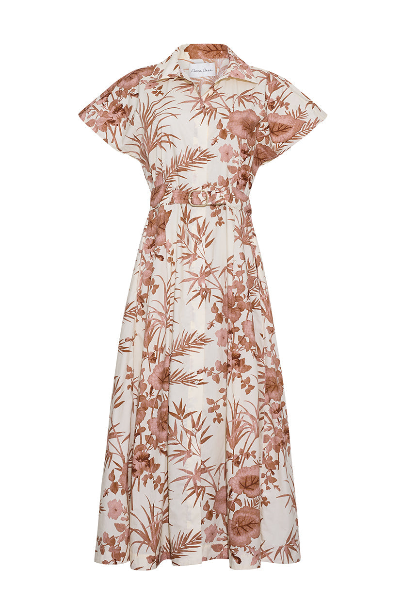 Sawyer Dress in Paradise Camel