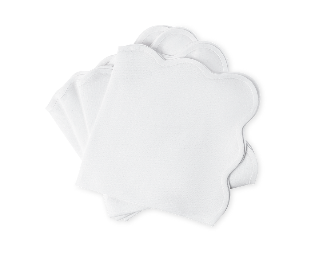 Scallop Edge Napkin, Set of 4
