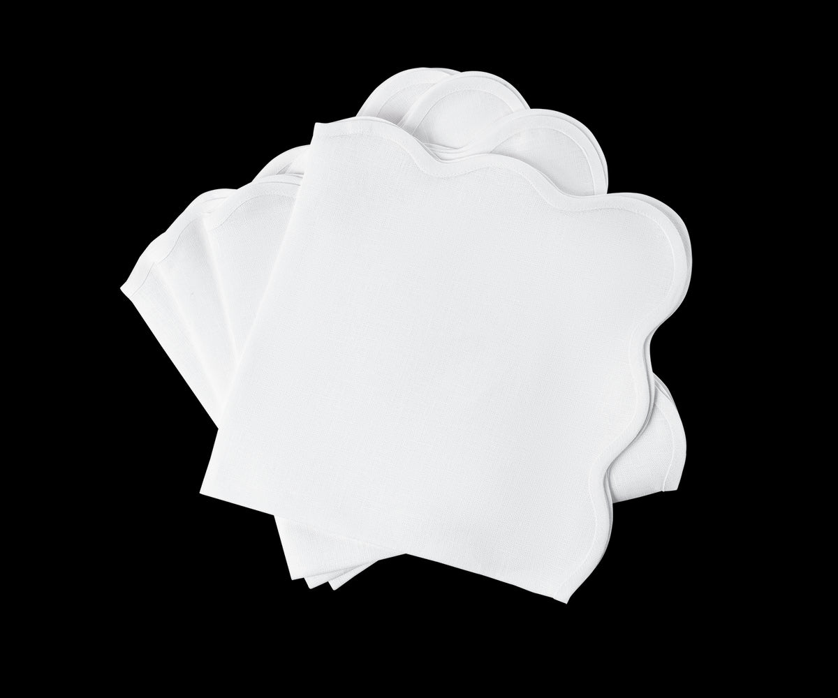 Scallop Edge Napkin, Set of 4