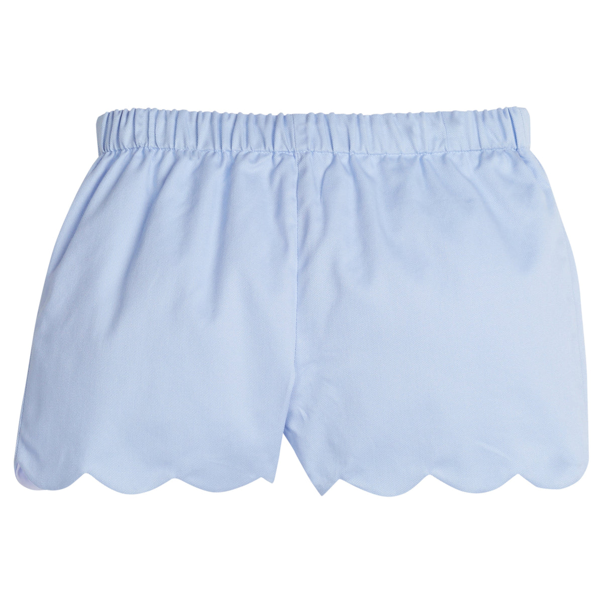 Scallop Short Breeze Blue Twill