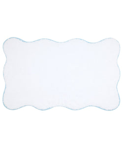 Amelia Scalloped Bath Mat