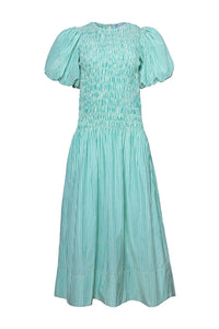 The Scarlet Dress in Saltwater.