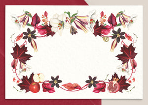 Scarlet Maple Gift Enclosure Cards
