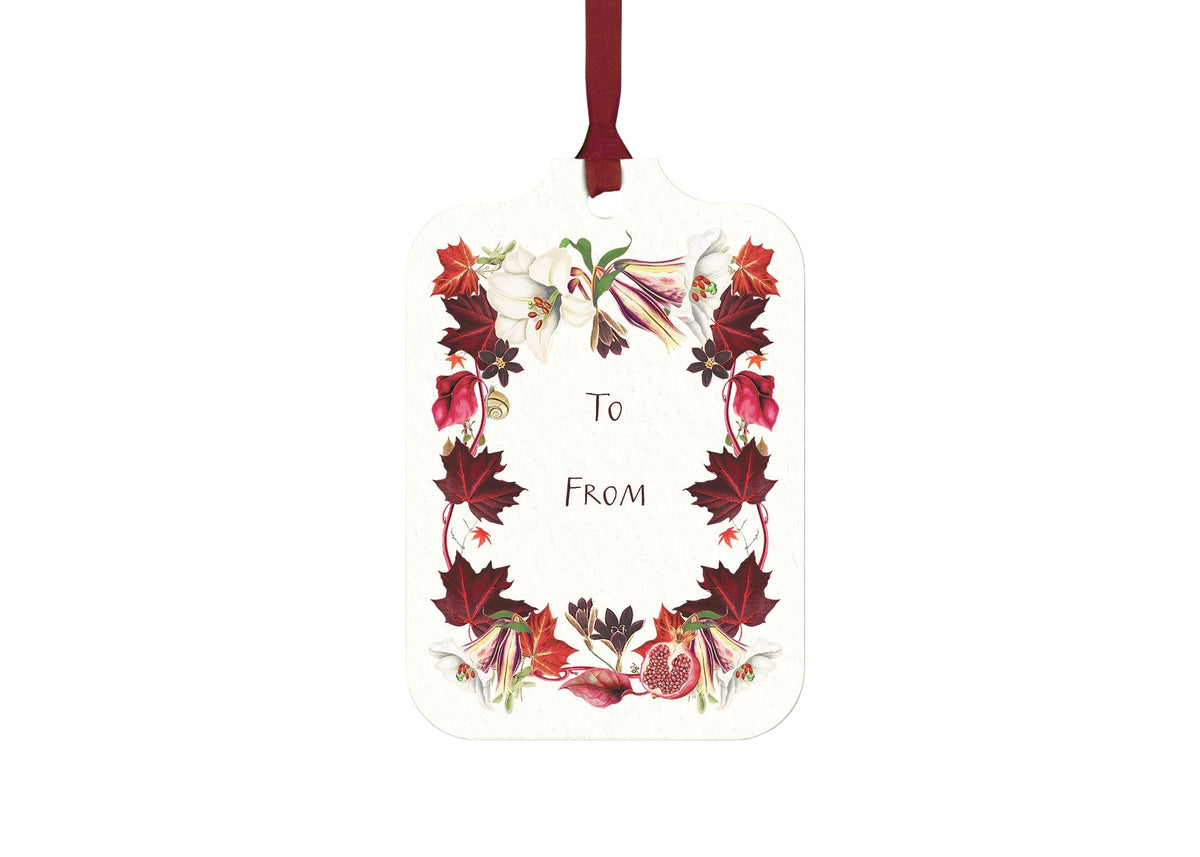 Scarlet Maple Gift Tags