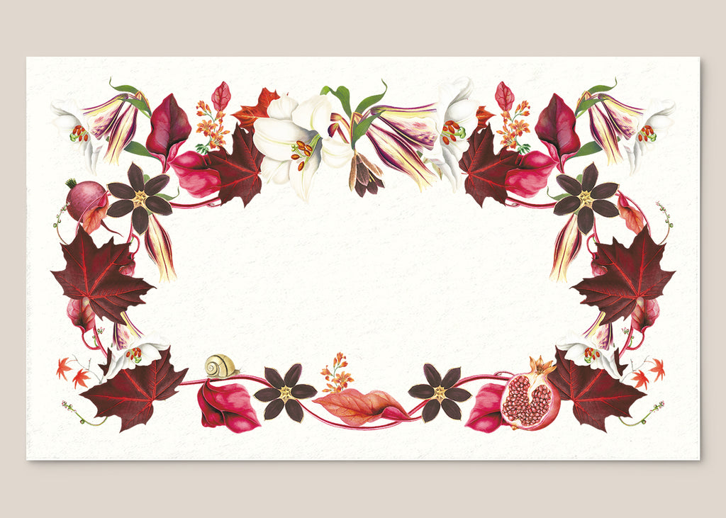 Scarlet Maple Place Cards