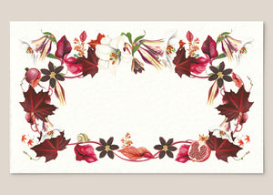 Scarlet Maple Place Cards