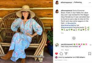 Wildflower Sun Hat in Antique Eyelet Scallop Lace Wide & Short Ribbon