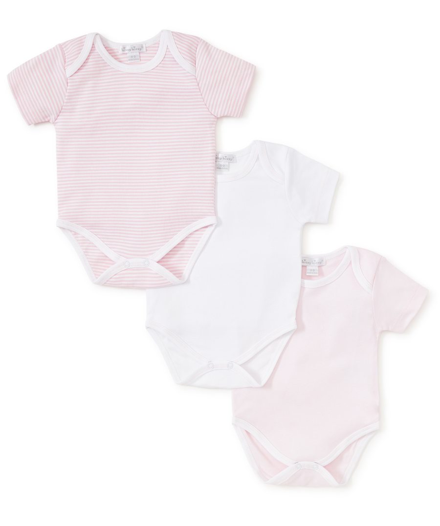 3 Piece Striped Onesie Set (3-6 mo)