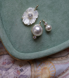 Petite Pearl Drop Charm