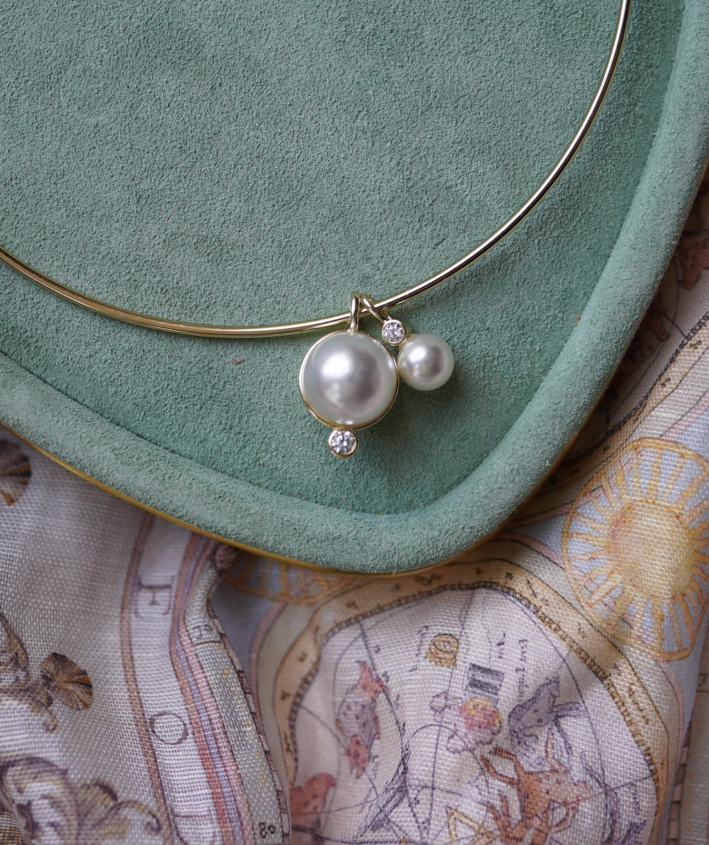 Pearl Drop Charm
