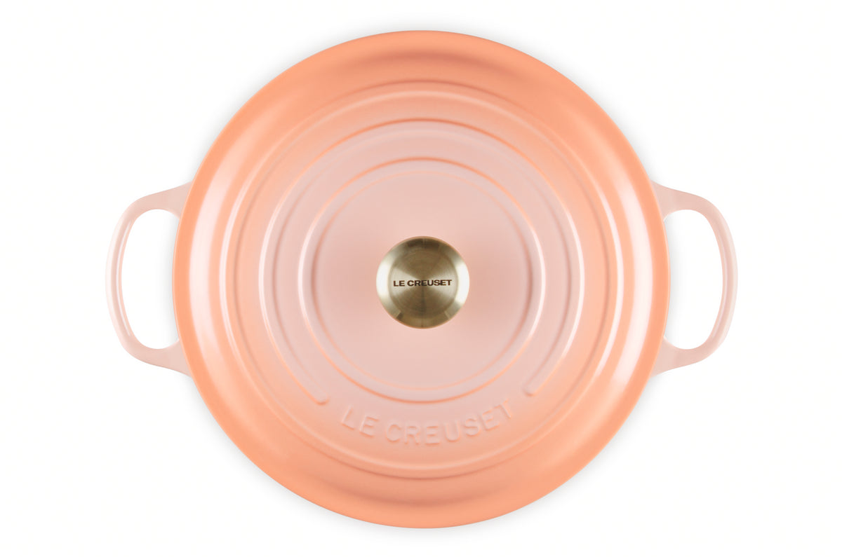 Signature Round Dutch Oven in Peche