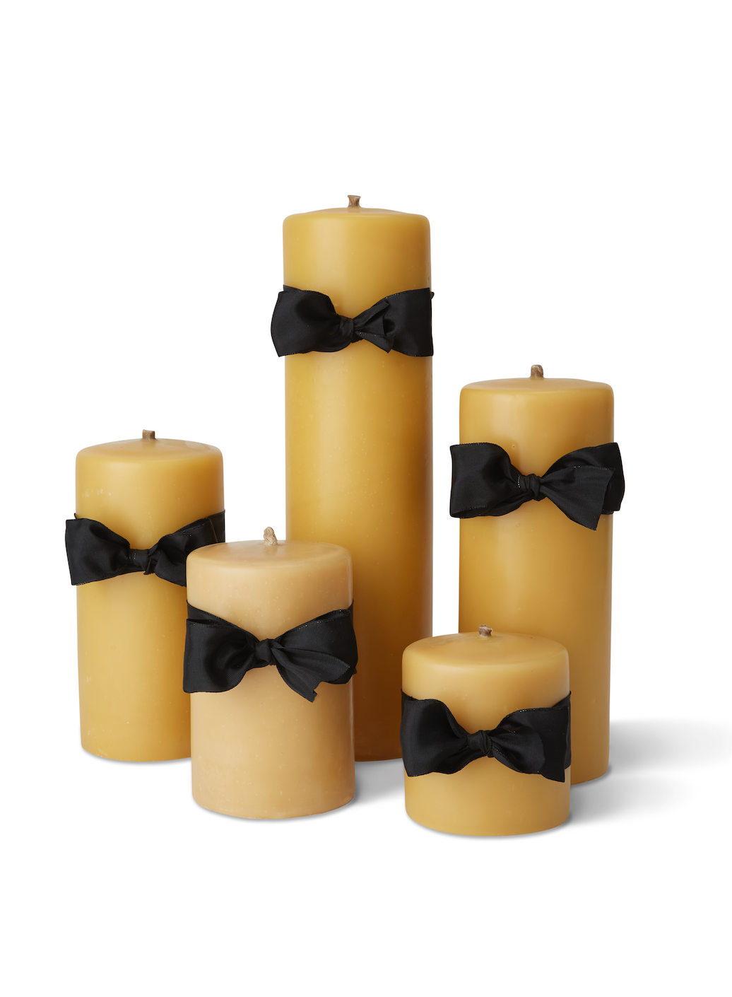 Match Inc Beeswax Pillar Candles - Thumbnail 2